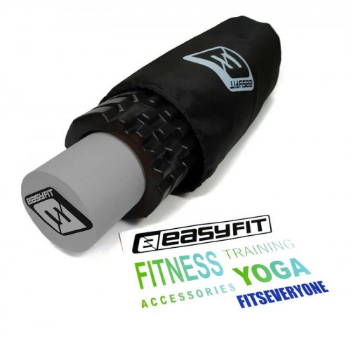 Масажний ролик EasyFit PRO Active 33 см подвійний, код: EF-2025