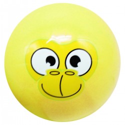 М"ячик гумовий Toys 150мм, жовтий, код: 182928-T