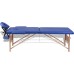 Стіл масажний складальний VidaXL з дерев"яним каркасом, 2 зони, код: M-6573355-IN