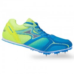 Шиповки бігові Health розмір 44 (27см), синій-салатовий, код: 5599S_44BLLG