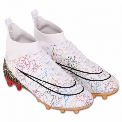 Бутси футбольні з носком PlayGame розмір 40, білий, код: 055-40-45-1_40