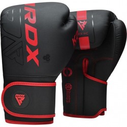 Боксерські рукавиці RDX F6 Kara Matte Red 16 унцій, код: BGR-F6MR-16OZ