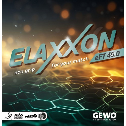Накладка для ракетки Gewo Elaxxon eFT 45.0 2.1 red (11374300021), код: 931310-SVA
