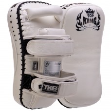 Пади для тайського боксу Тай-педи Top King Super XL білий, 2 шт, код: TKKPS-CV-XL_W-S52