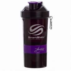 Шейкер 3-х камерний для спортивного харчування Smart Shaker Sign Jay Cutler 600мл, код: 6020027