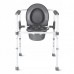 Стілець-туалет 4Fizjo регульований, складний, сірий, код: P-5905973406499