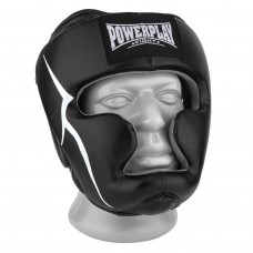 Боксерський шолом тренувальний PowerPlay PU + Amara S чорний, код: PP_3066_S_Black