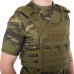 Плитоноска для бронепластин Tactical Military Rangers із системою Molle, оливковий, код: ZK-5515_OL