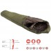 Спальний мішок Grand Canyon Fairbanks 205 -4°C Capulet Olive Left, код: DAS302057