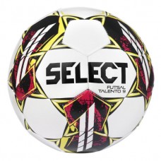 М’яч футзальний Select Futsal Talento 9 v22 49,5-51,5, біло-жовтий, код: 5703543298440