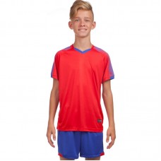 Футбольна форма підліткова PlayGame Lingo розмір 26, ріст 125-135, червоний-синій, код: LD-5023T_26RBL