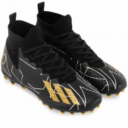 Бутси футбольні дитячі з носком PlayGame розмір 36, чорний-золотий, код: MX11-35-39-2_36 Бутси футбольні дитячі з носком PlayGame розмір 36, чорний-золотий, код: MX11-35-39-2_36