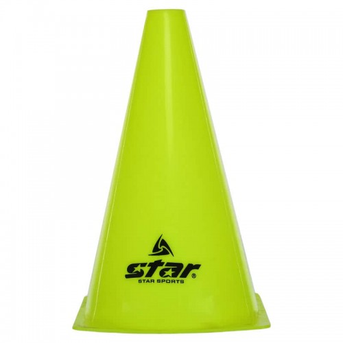Конус-фішка спортивна для тренувань Star 230 мм, салатовий, код: SA402_LG Конус-фішка спортивна для тренувань Star 230 мм, салатовий, код: SA402_LG