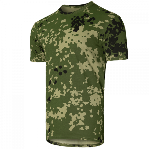 Футболка Camotec Bavovna Flecktarn D, розмір S, камуфляж оливковий, код: 2972900100891