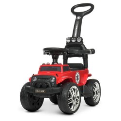 Дитячий електромобіль-каталка Bambi Jeep, червоний код: M 4800E-3-MP