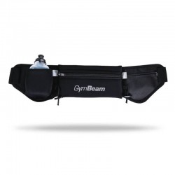 Ремінь GymBeam Trail Hydrobelt 105 см, чорний, код: 8586022219672