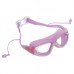 Окуляри-напівмаска для плавання дитячі з берушами Sailto бузковий, код: 9200_V Окуляри-напівмаска для плавання дитячі з берушами Sailto бузковий, код: 9200_V