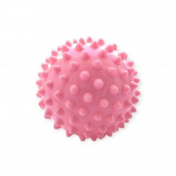 М"яч масажний SNS A-V6.8 d=7 см жорсткий ненадувний, рожевий, код: 12953r-SNS