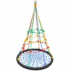 Гойдалки гніздо WCG Ninja з скелелазом для дитячого майданчика, код: W-423-IF