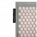 Килимок акупунктурний з подушкою 4Fizjo Eco Mat Аплікатор Кузнєцова 620х480 мм, Grey/Pink, код: P-5907739312174