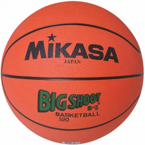 М"яч баскетбольний Mikasa 520 №5, помаранчевий, код: 4907225860173