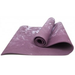 Коврик для йоги и фитнеса EasyFit PER Premium Mat 8 мм фиолетовый, код: EF-1930-V