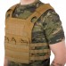 Плитоноска для бронепластин Tactical Military Rangers із системою Molle, хакі, код: ZK-5515_CH