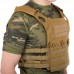 Плитоноска для бронепластин Tactical Military Rangers із системою Molle, хакі, код: ZK-5515_CH