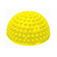 Півсфера масажна кіндербол EasyFit жорстка 15 см, жовта, код: EF-3002-Y-EF