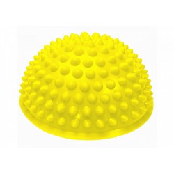 Півсфера масажна кіндербол EasyFit жорстка 15 см, жовта, код: EF-3002-Y-EF