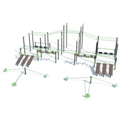 Гімнастичний комплекс Miros “Переможець”, код: W226.2 Гімнастичний комплекс Miros “Переможець”, код: W226.2