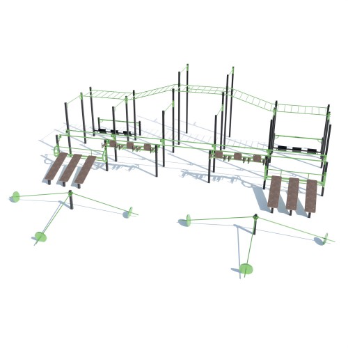 Гімнастичний комплекс Miros “Переможець”, код: W226.2