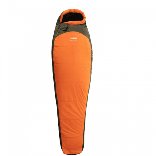 Спальний мішок Tramp Fjord Regular кокон лівий orange/grey 225/80-55, код: UTRS-049R-L Спальний мішок Tramp Fjord Regular кокон лівий orange/grey 225/80-55, код: UTRS-049R-L