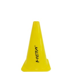 Конус для тренувань Meta Coloured Cone 23 см, жовтий, код: 080101513340 Конус для тренувань Meta Coloured Cone 23 см, жовтий, код: 080101513340