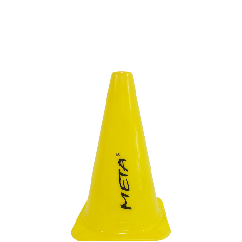 Конус для тренувань Meta Coloured Cone 23 см, жовтий, код: 080101513340 Конус для тренувань Meta Coloured Cone 23 см, жовтий, код: 080101513340