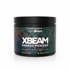 Дієтична добавка Xbeam Energy Powder 360 г, зелене яблуко, код: 8586022218583