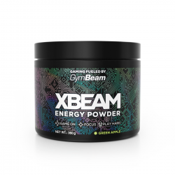 Дієтична добавка Xbeam Energy Powder 360 г, зелене яблуко, код: 8586022218583