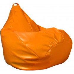 Крісло груша Tia-Sport, екошкіра, L - 1200х900 см, помаранчевий, код: sm-0069-3-14