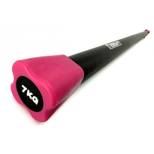 Палка гімнастичний (Бодибар) EasyFit Body Bar 7 кг, чорний-рожевий, код: EF-1251-7
