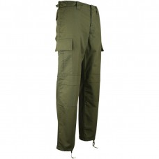 Штани тактичні Kombat UK M65 BDU Ripstop Trousers розмір 40, оливковий, код: kb-m65bdurt-olgr-40