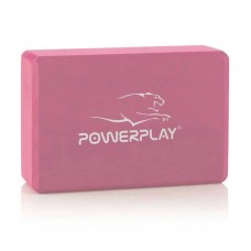 Блок для йоги PowerPlay Yoga Brick рожевий, код: PP_4006_Pink_Yoga_Brick Блок для йоги PowerPlay Yoga Brick рожевий, код: PP_4006_Pink_Yoga_Brick