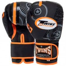 Рукавички боксерські Twins Mate 12 унцій, помаранчевий, код: TW50_12OR Рукавички боксерські Twins Mate 12 унцій, помаранчевий, код: TW50_12OR