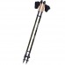 Палиці для скандинавської ходьби PowerPlay 9105 Sisu Black/Gold 80-135 см (пара), код: PP_9105_SISU