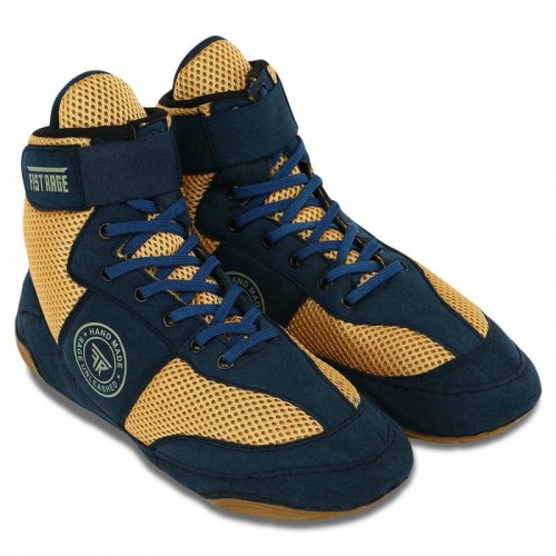 Борцівки Fistrage розмір 42, темно-синій-бежевий, код: VL-7747_42DBL Борцівки Fistrage розмір 42, темно-синій-бежевий, код: VL-7747_42DBL