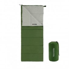 Спальний мішок Naturehike F150 NH22MSD05 1900х750 мм, лівий, зелений, код: 6927595797754-L-AM