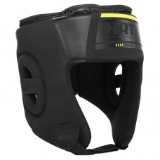 Шолом боксерський відкритий Hard Touch XL, чорний-жовтий, код: BO-4240_XLBK