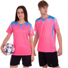 Футбольна форма PlayGame M, ріст 160, рожевий-чорний, код: D8831_MPBK-S52