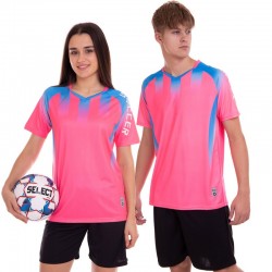 Футбольна форма PlayGame M, ріст 160, рожевий-чорний, код: D8831_MPBK-S52