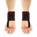 Бинти для зап"ясть (кистьові бинти) 4Fizjo Wrist Wraps 420х80 мм, чорний-червоний, код: P-5907739313003