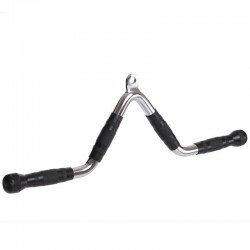 Рукоятка для тяги на трицепс V-образна Zelart обрезиненная, код: TA-2739-S52 Рукоятка для тяги на трицепс V-образна Zelart обрезиненная, код: TA-2739-S52